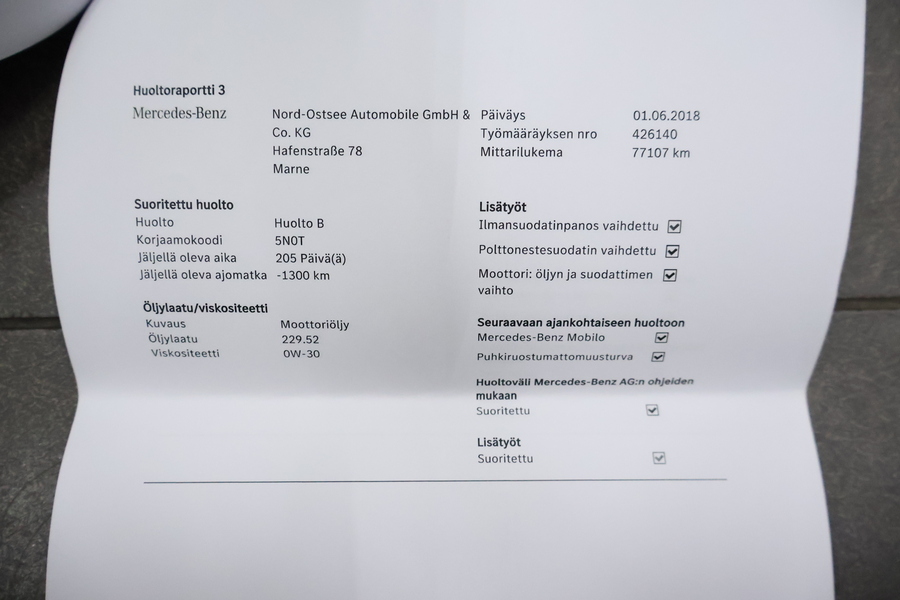 Mercedes-Benz CLA-sarja vaihtoauto