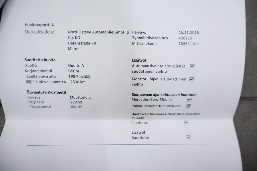 Mercedes-Benz CLA-sarja vaihtoauto