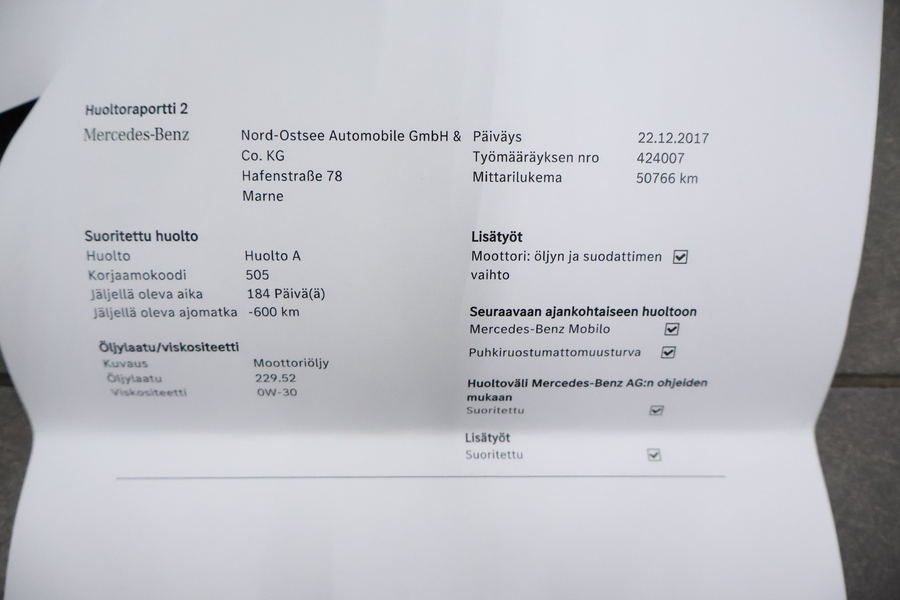 Mercedes-Benz CLA-sarja vaihtoauto