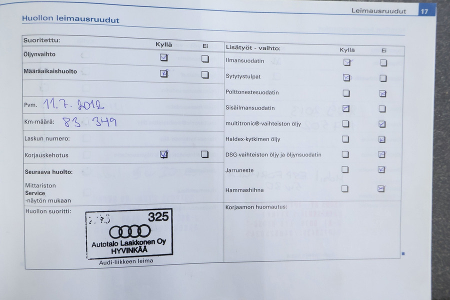 Audi A6 vaihtoauto