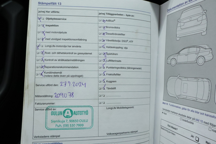 Volkswagen Passat vaihtoauto