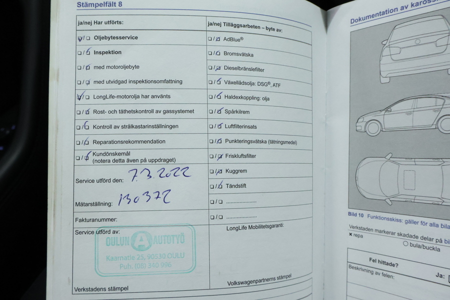 Volkswagen Passat vaihtoauto