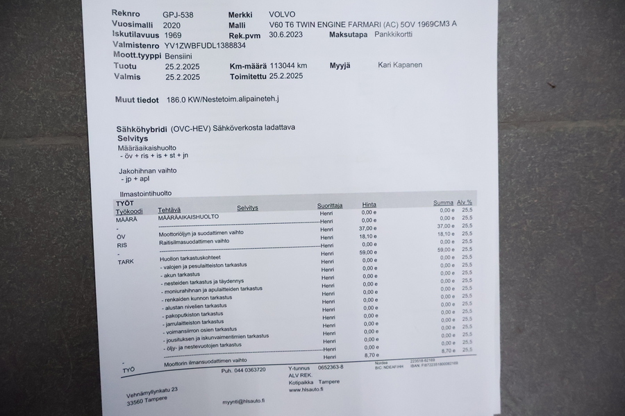 Volvo V60 vaihtoauto