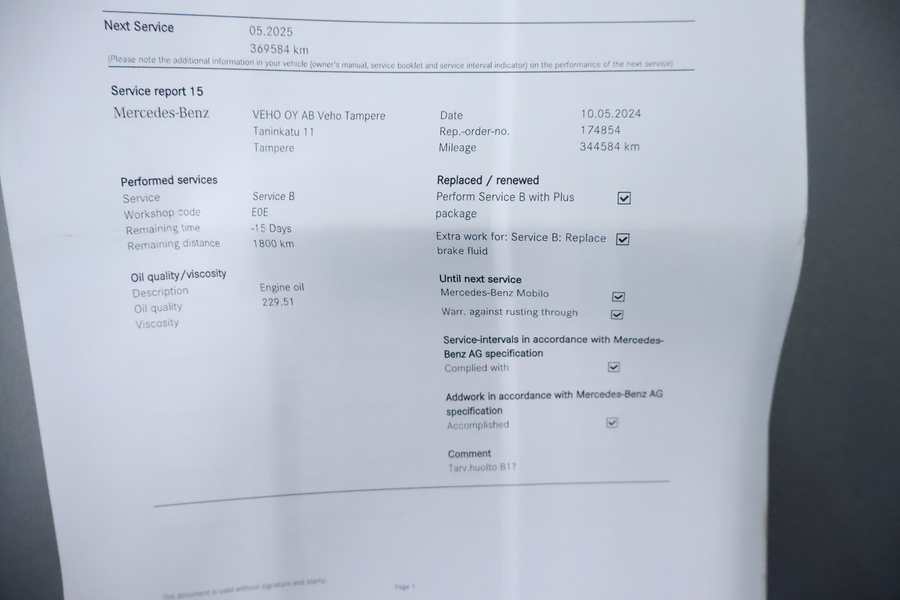 Mercedes-Benz E vaihtoauto