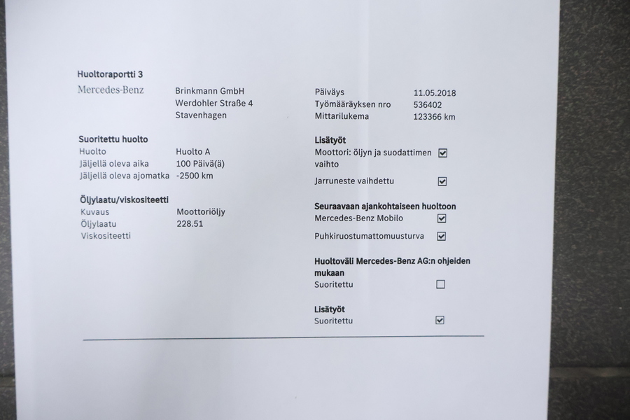 Mercedes-Benz Sprinter vaihtoauto