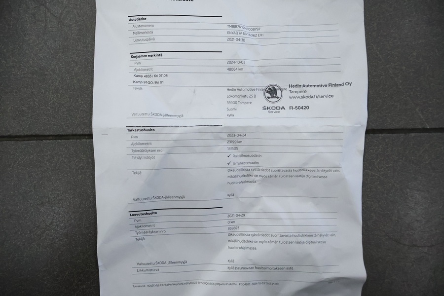 Skoda Enyaq vaihtoauto