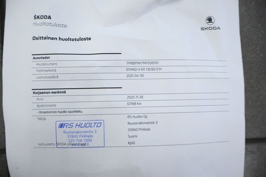 Skoda Enyaq vaihtoauto