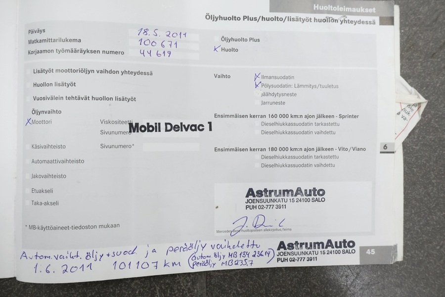 Mercedes-Benz Vito vaihtoauto