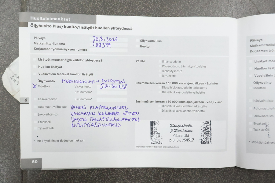 Mercedes-Benz Vito vaihtoauto