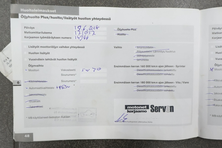 Mercedes-Benz Vito vaihtoauto