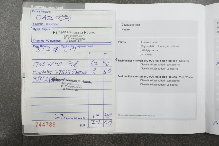 Mercedes-Benz Vito vaihtoauto