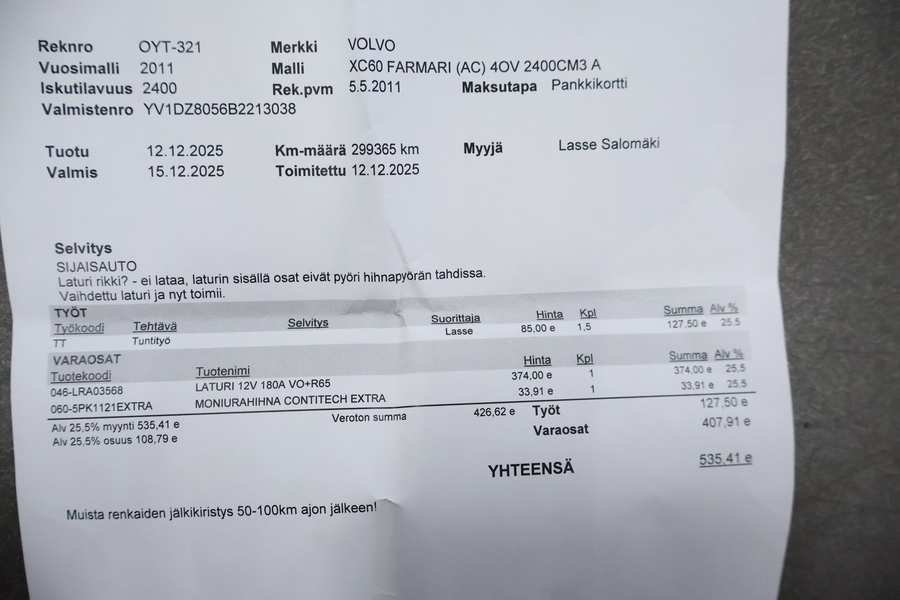 Volvo XC60 vaihtoauto