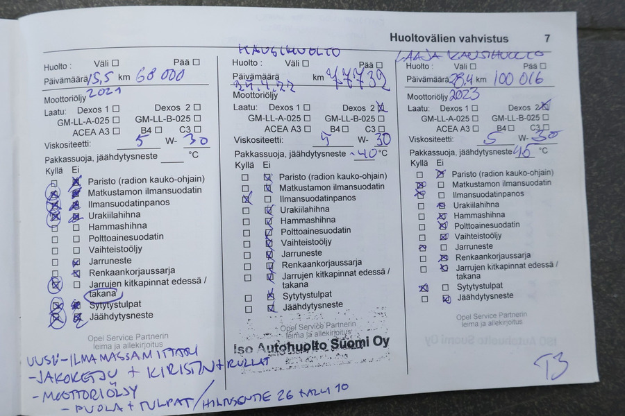 Opel Corsa vaihtoauto