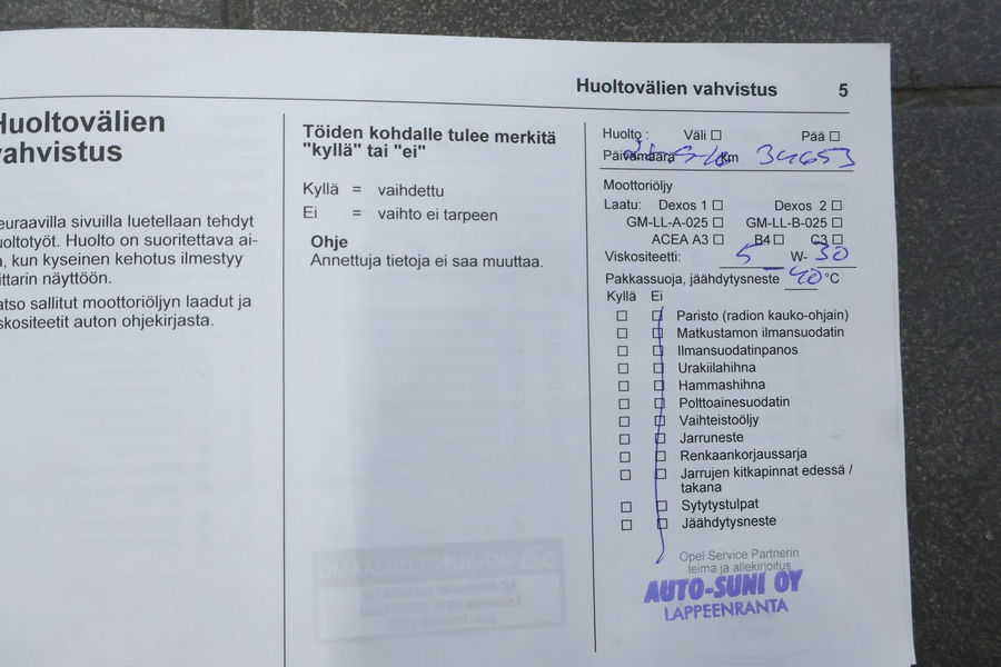 Opel Corsa vaihtoauto