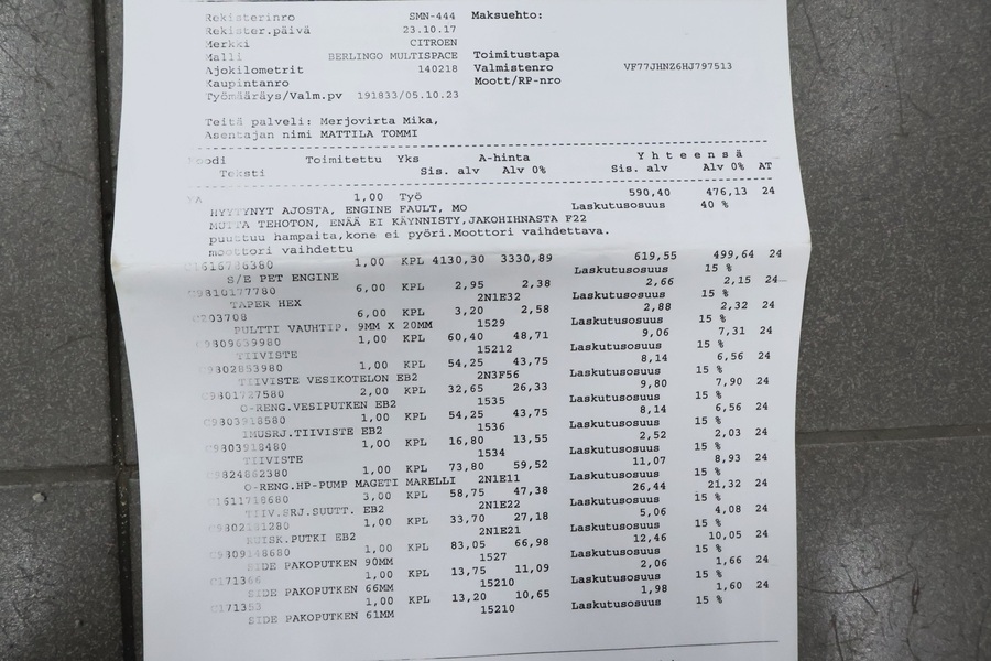 Citroën Berlingo Multispace vaihtoauto