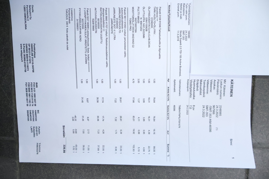 Skoda Superb vaihtoauto