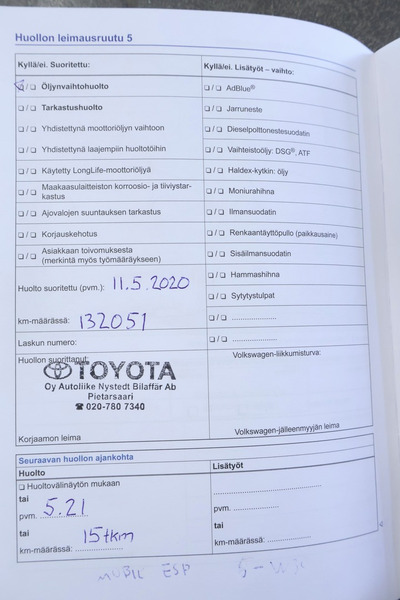 Volkswagen Golf vaihtoauto