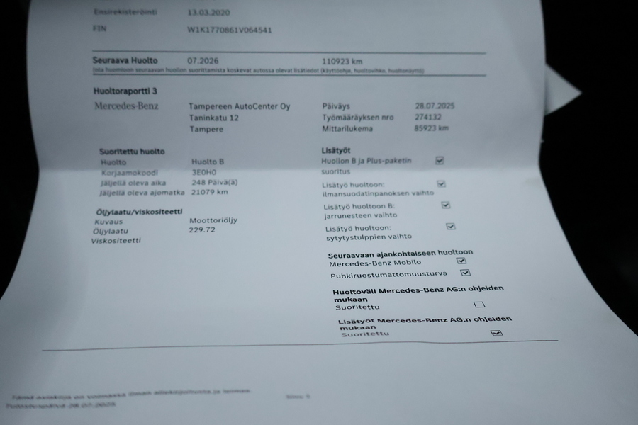 Mercedes-Benz A vaihtoauto