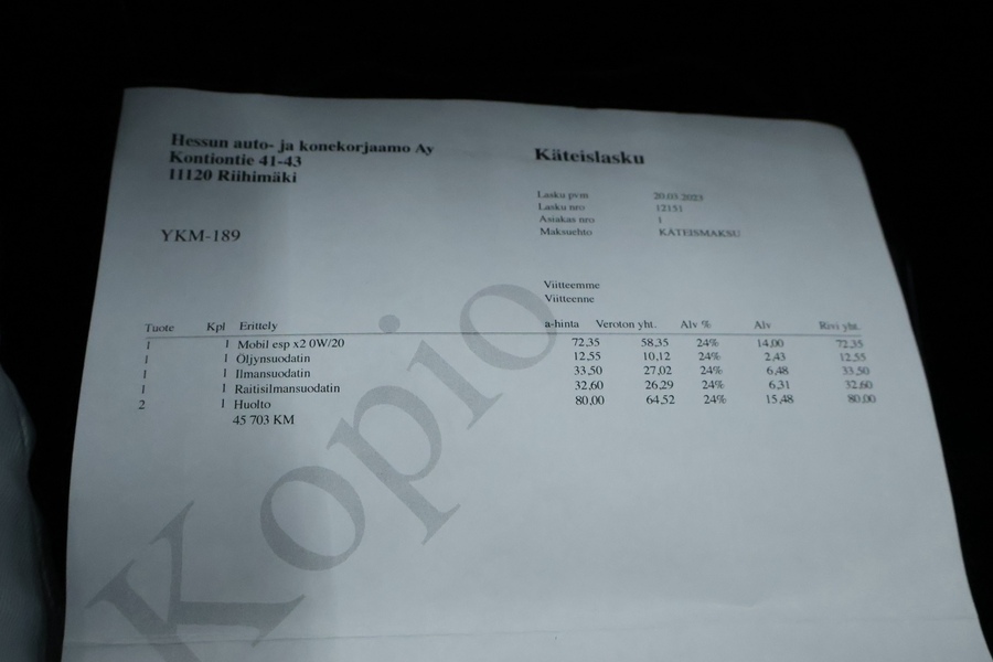 Mercedes-Benz A vaihtoauto