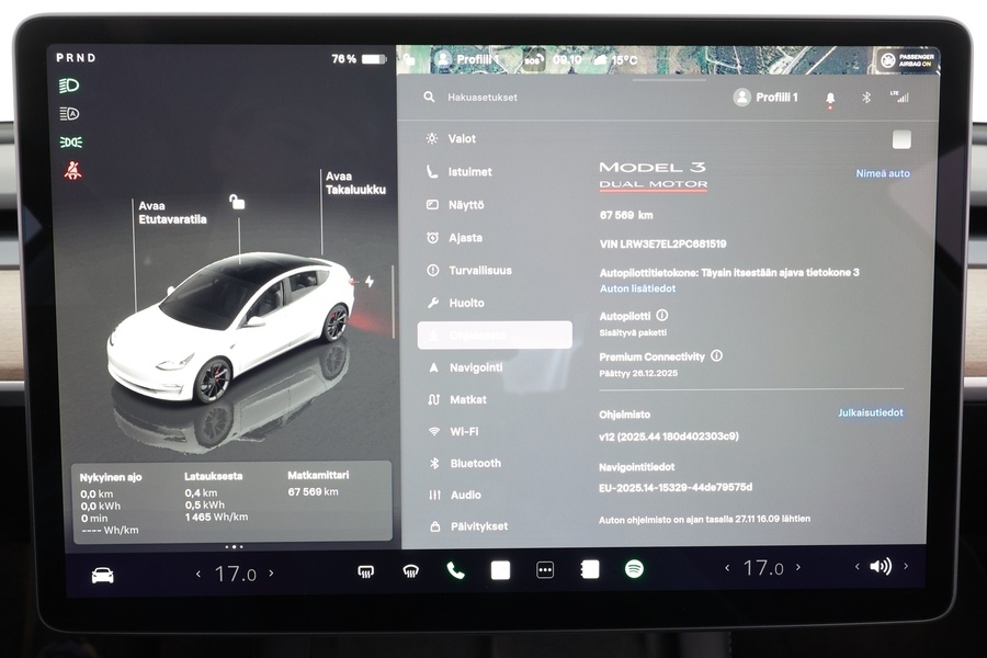 Tesla Model 3 vaihtoauto