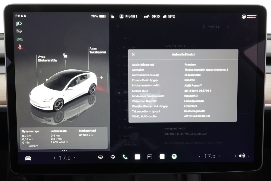 Tesla Model 3 vaihtoauto