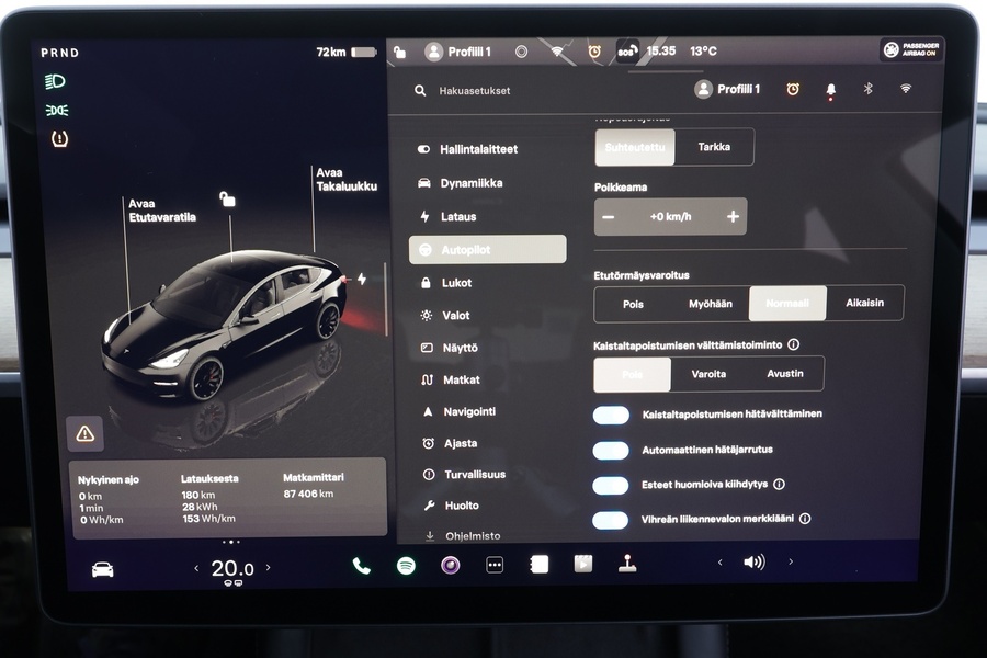 Tesla Model 3 vaihtoauto