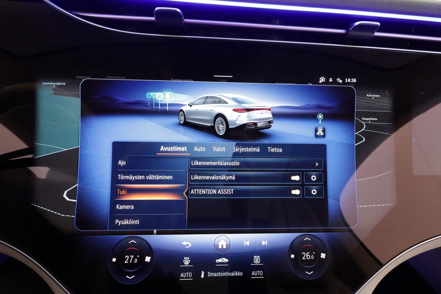 Mercedes-Benz EQS vaihtoauto