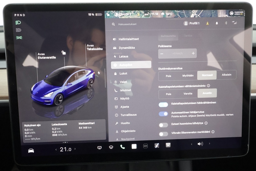 Tesla Model 3 vaihtoauto