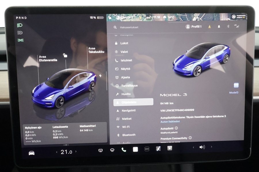 Tesla Model 3 vaihtoauto