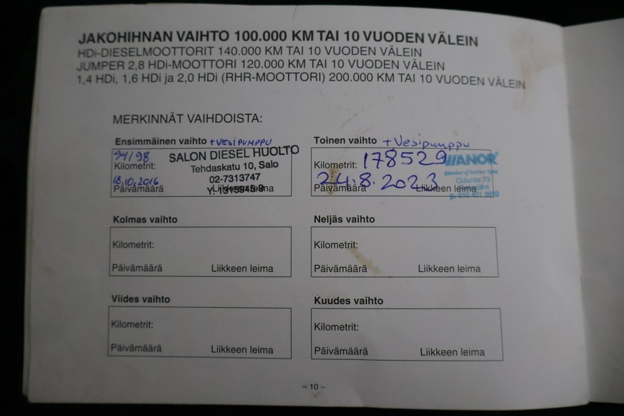 Citroën Xsara Picasso vaihtoauto