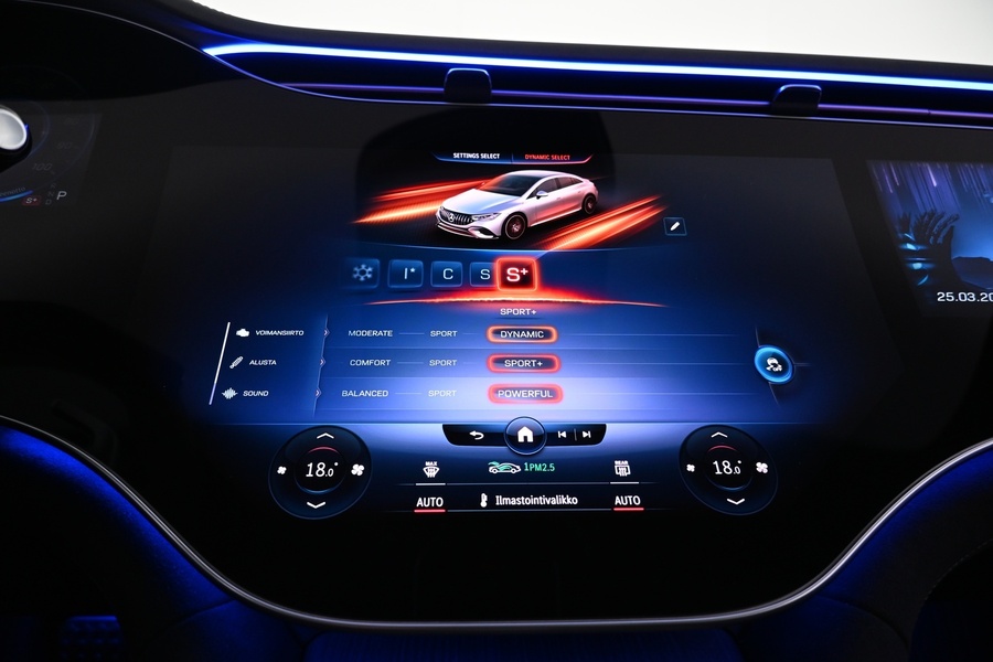 Mercedes-Benz EQE vaihtoauto