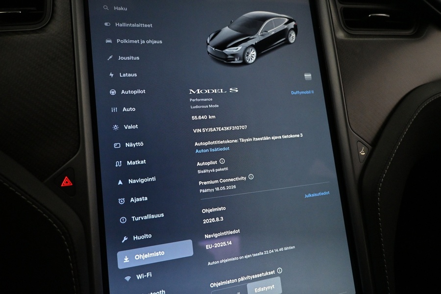 Tesla Model S vaihtoauto