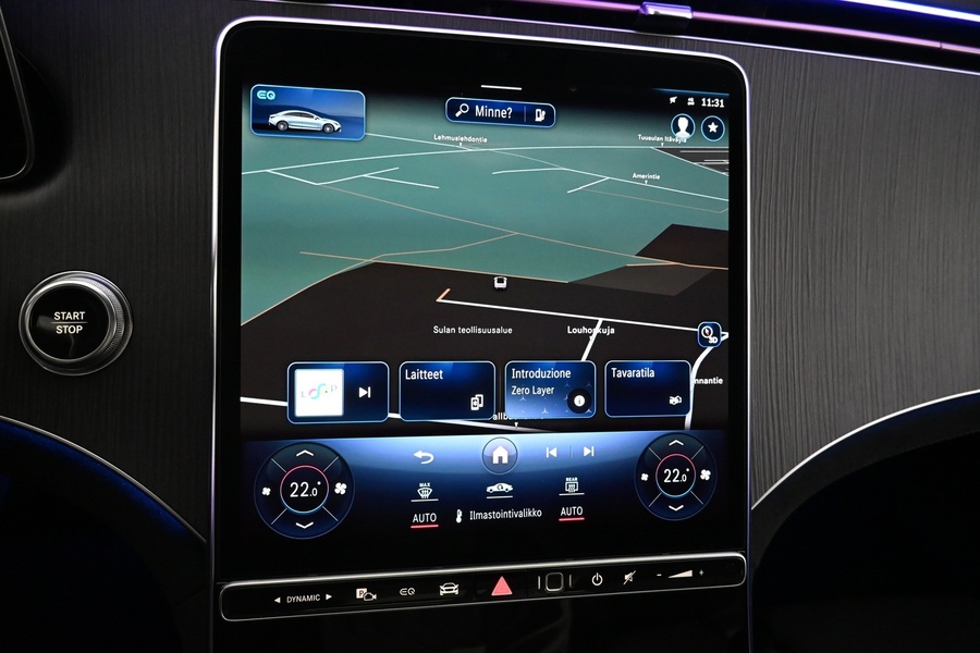 Mercedes-Benz EQE vaihtoauto