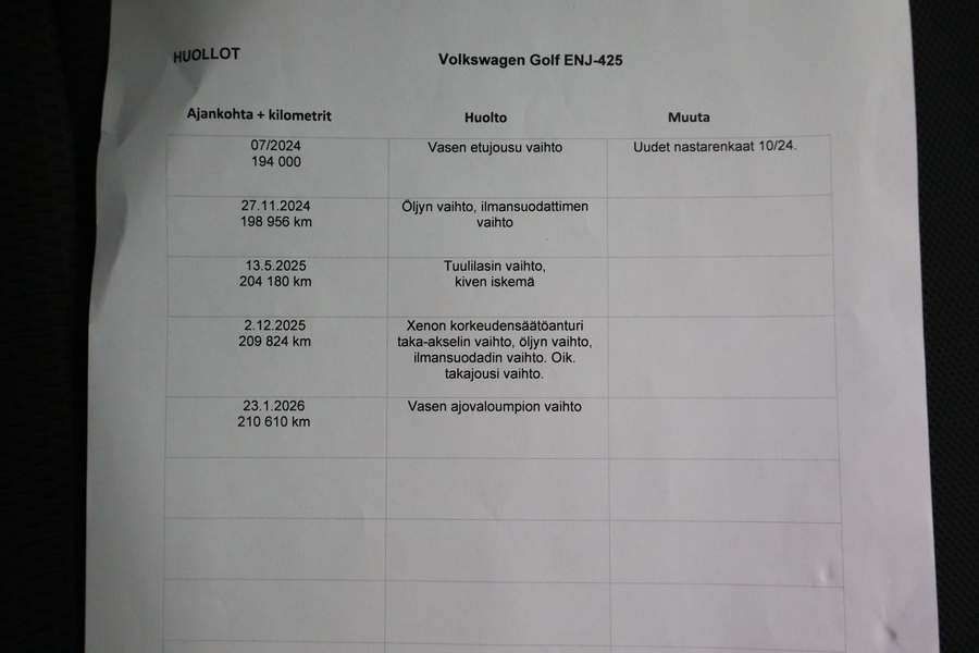 Volkswagen Golf Sportsvan vaihtoauto