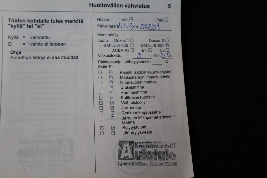 Opel Insignia vaihtoauto