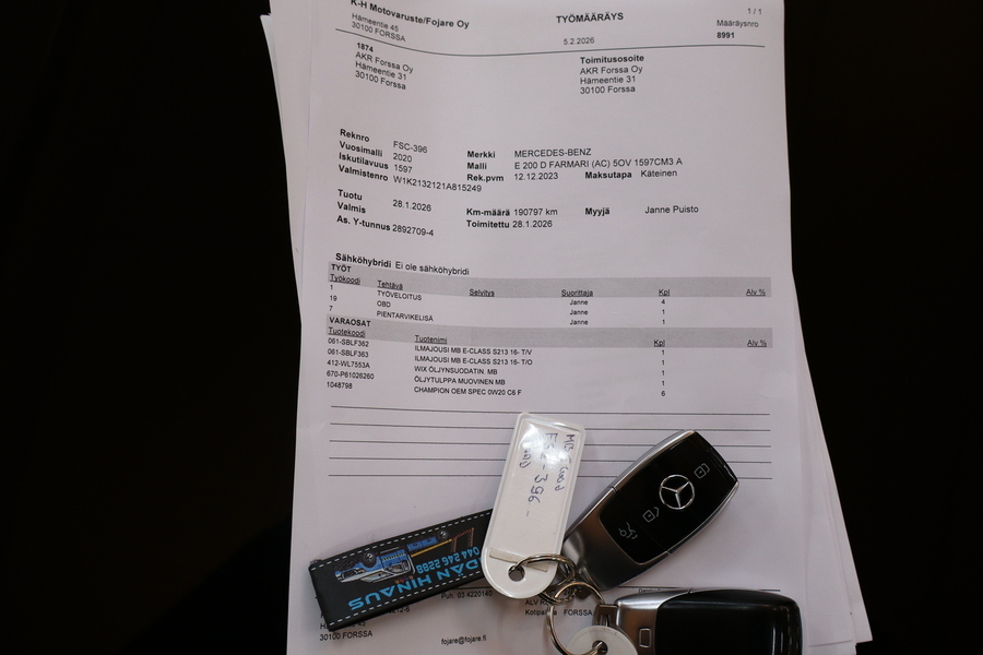 Mercedes-Benz E vaihtoauto