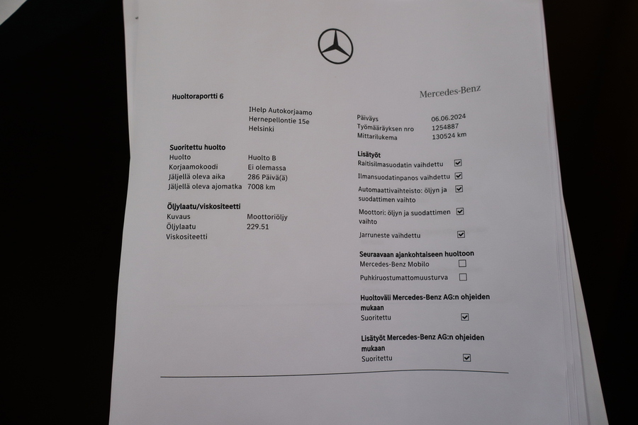 Mercedes-Benz E vaihtoauto