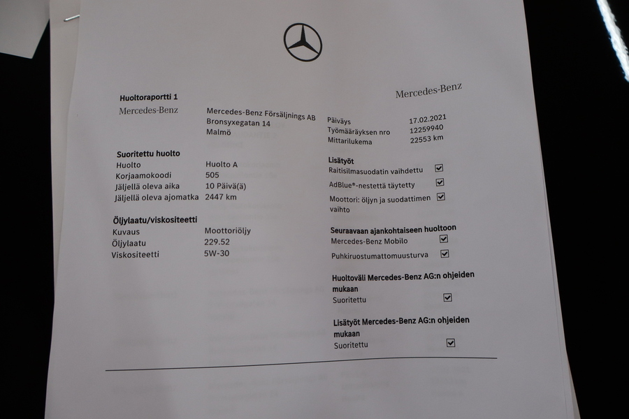 Mercedes-Benz E vaihtoauto