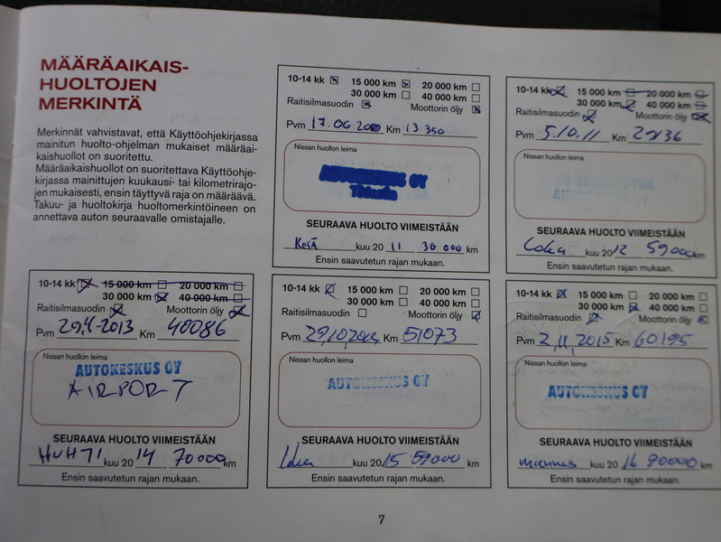 Nissan Tiida vaihtoauto