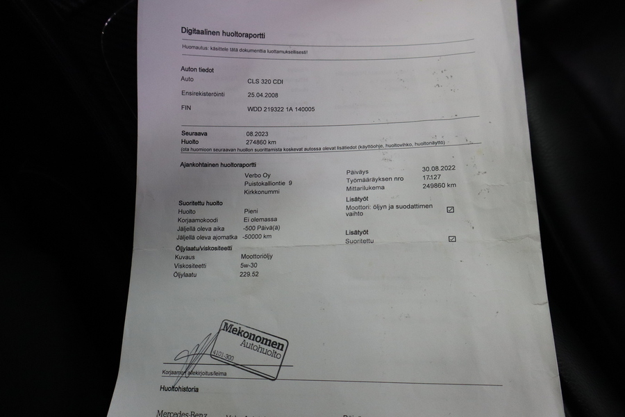 Mercedes-Benz CLS vaihtoauto