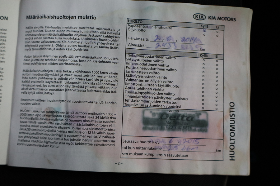 Kia Venga vaihtoauto