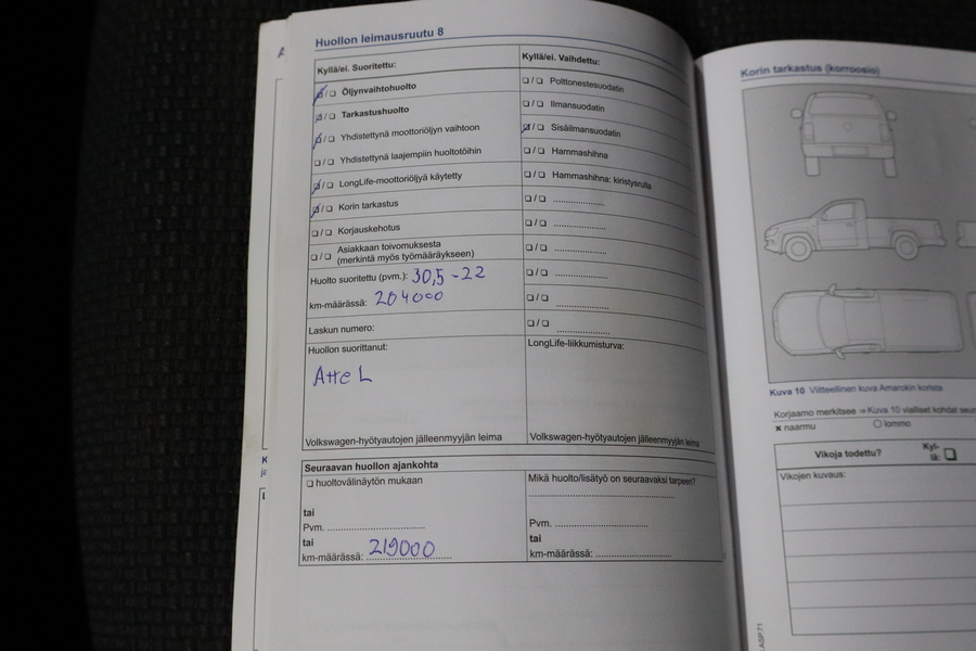 Volkswagen Amarok vaihtoauto