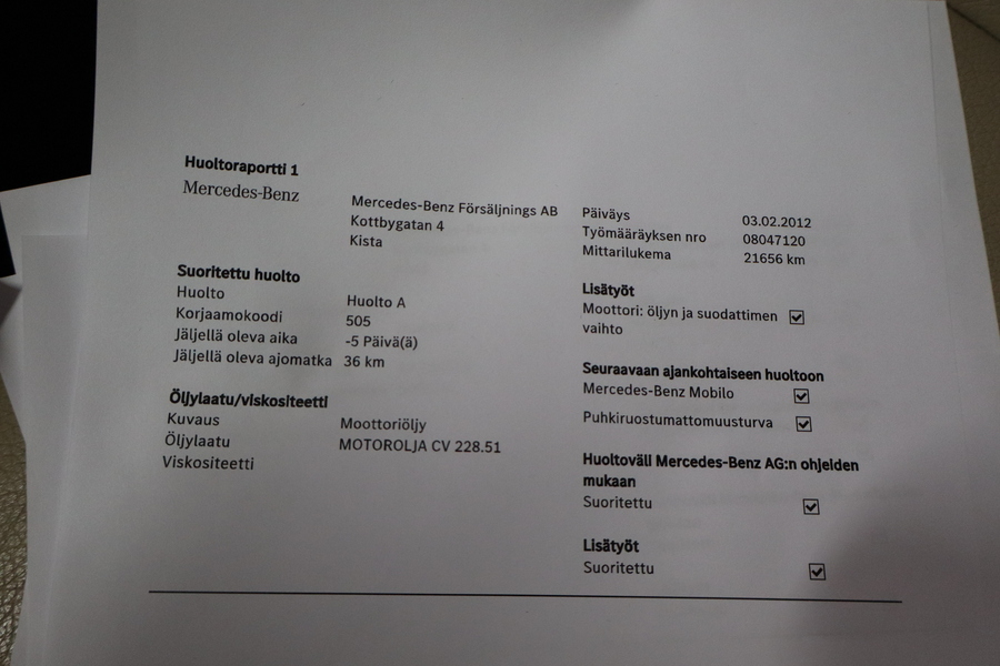 Mercedes-Benz C vaihtoauto