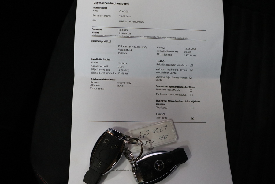 Mercedes-Benz CLA-sarja vaihtoauto