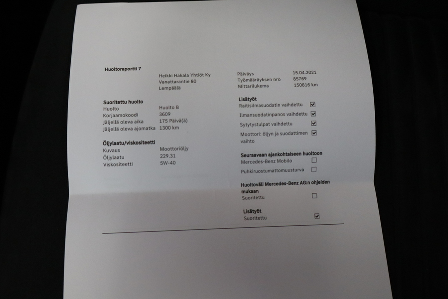 Mercedes-Benz CLA-sarja vaihtoauto