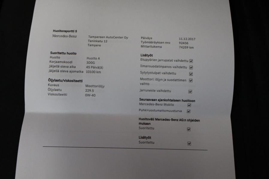 Mercedes-Benz CLA-sarja vaihtoauto