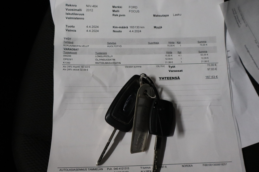 Ford Focus vaihtoauto