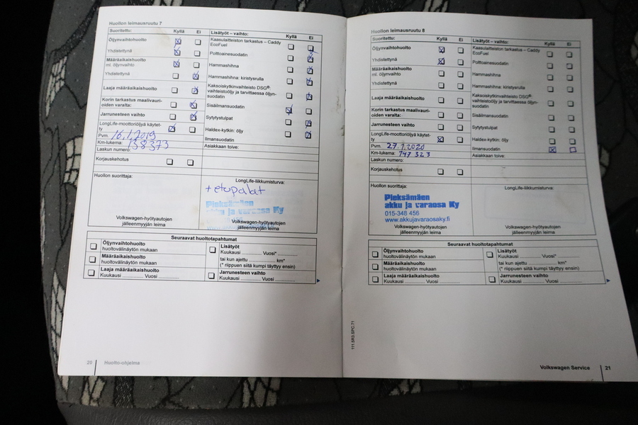 Volkswagen Caddy vaihtoauto