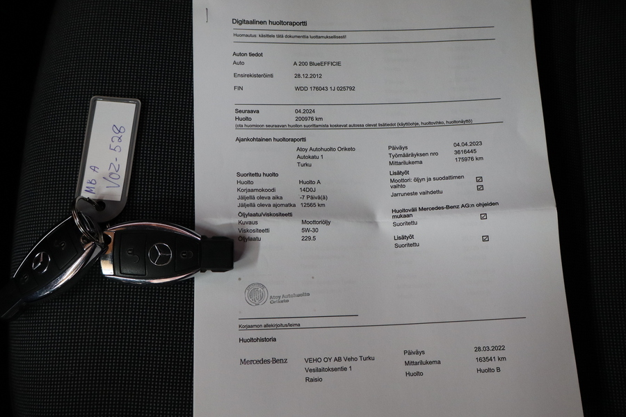 Mercedes-Benz A vaihtoauto