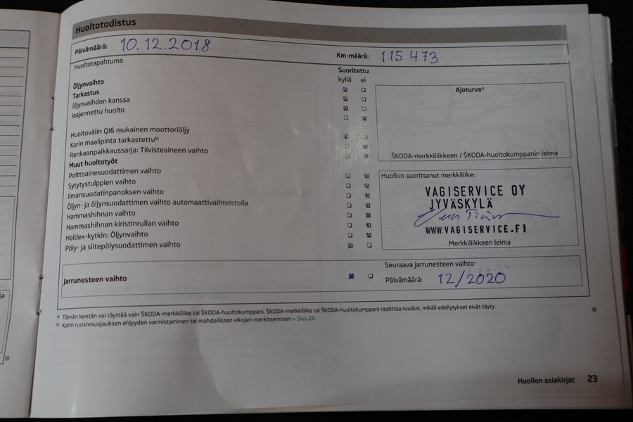 Skoda Octavia vaihtoauto